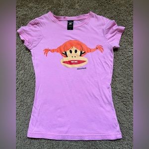 paul frank pink tee